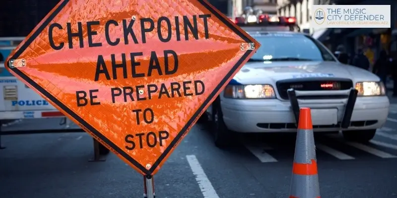 dui checkpoints nashville